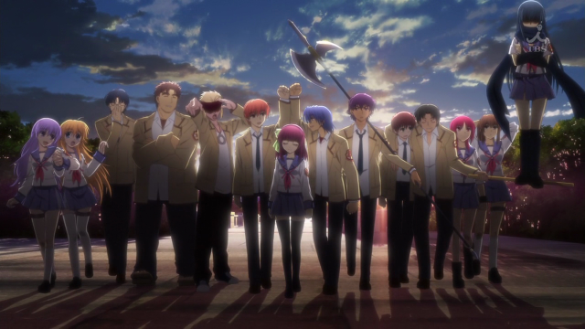 All Characters of the anime Angel Beats! 